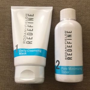 Rodan + Fields redefine daily cleaning mask& toner